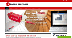 Desktop Screenshot of lasertemplate.com